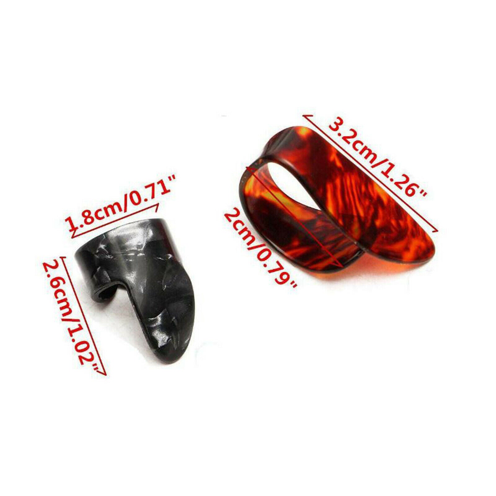 1Set Finger Picks Thumb Picks Guitar Picks Xmas Gifts for Music Lovers