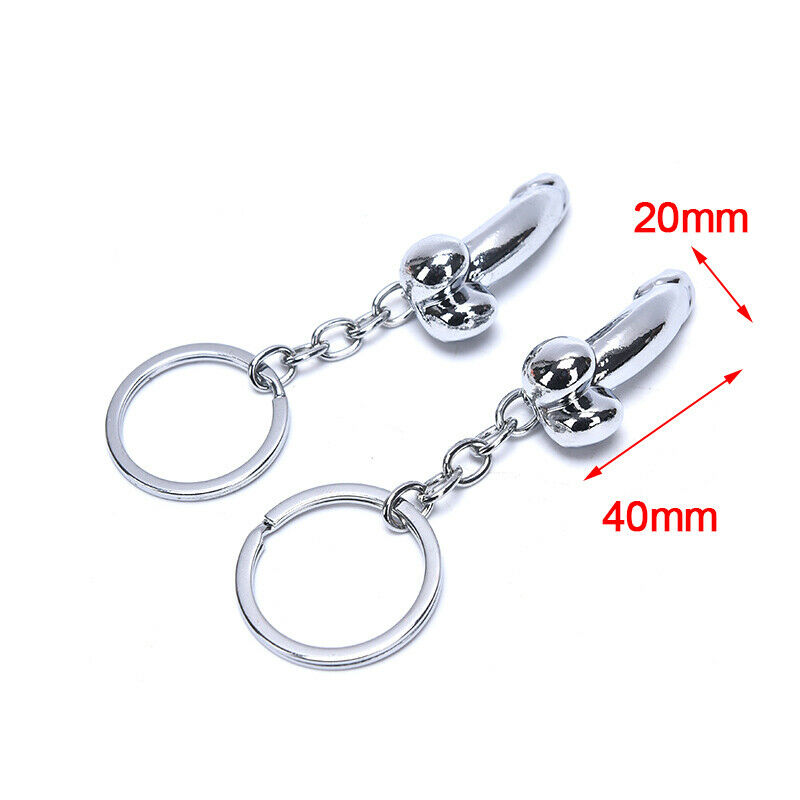 New Male Reproductive Organ Personality Keychain Fashion Couple Keying Gi.l8