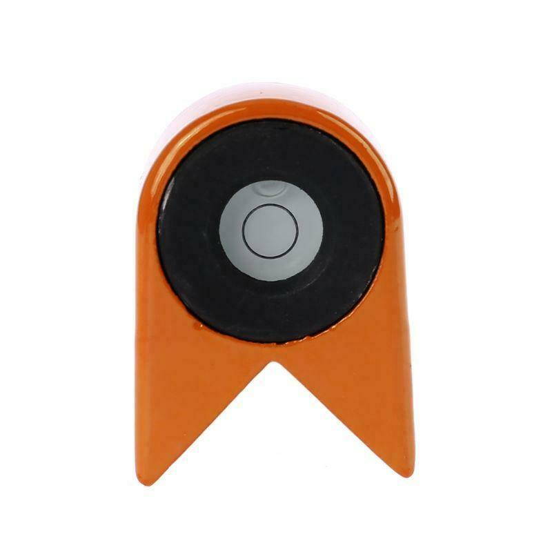 90 Degree Circular Vial Aluminum Die Cast Rod Level Bubble Spirit For Prism Pole
