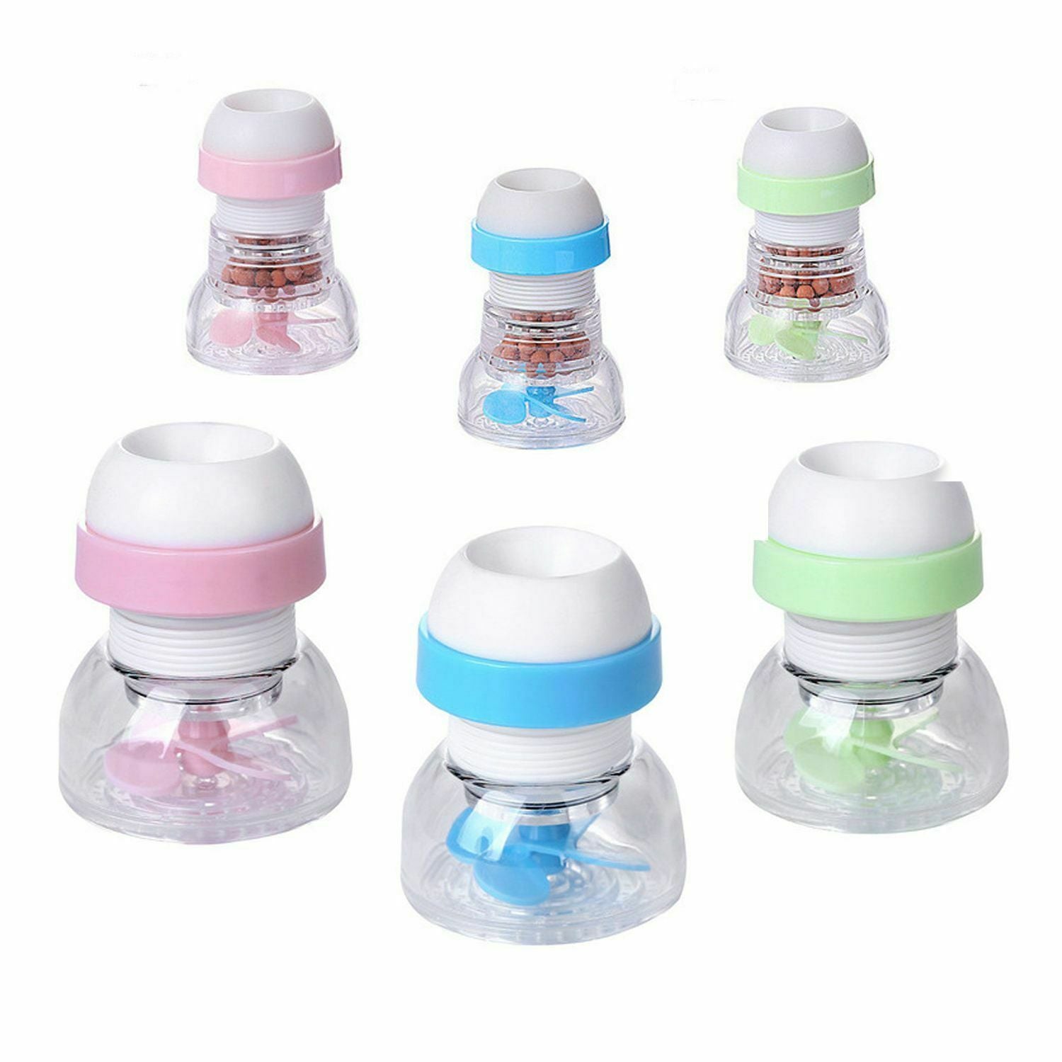 360 Degree Water Tap Extension Multicolor Adjustable Kitchen Accessories