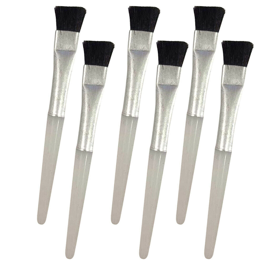 10pcs 4'' Long Aluminum Handles Pen Watch Parts Cleaning Repair Tool Brushes