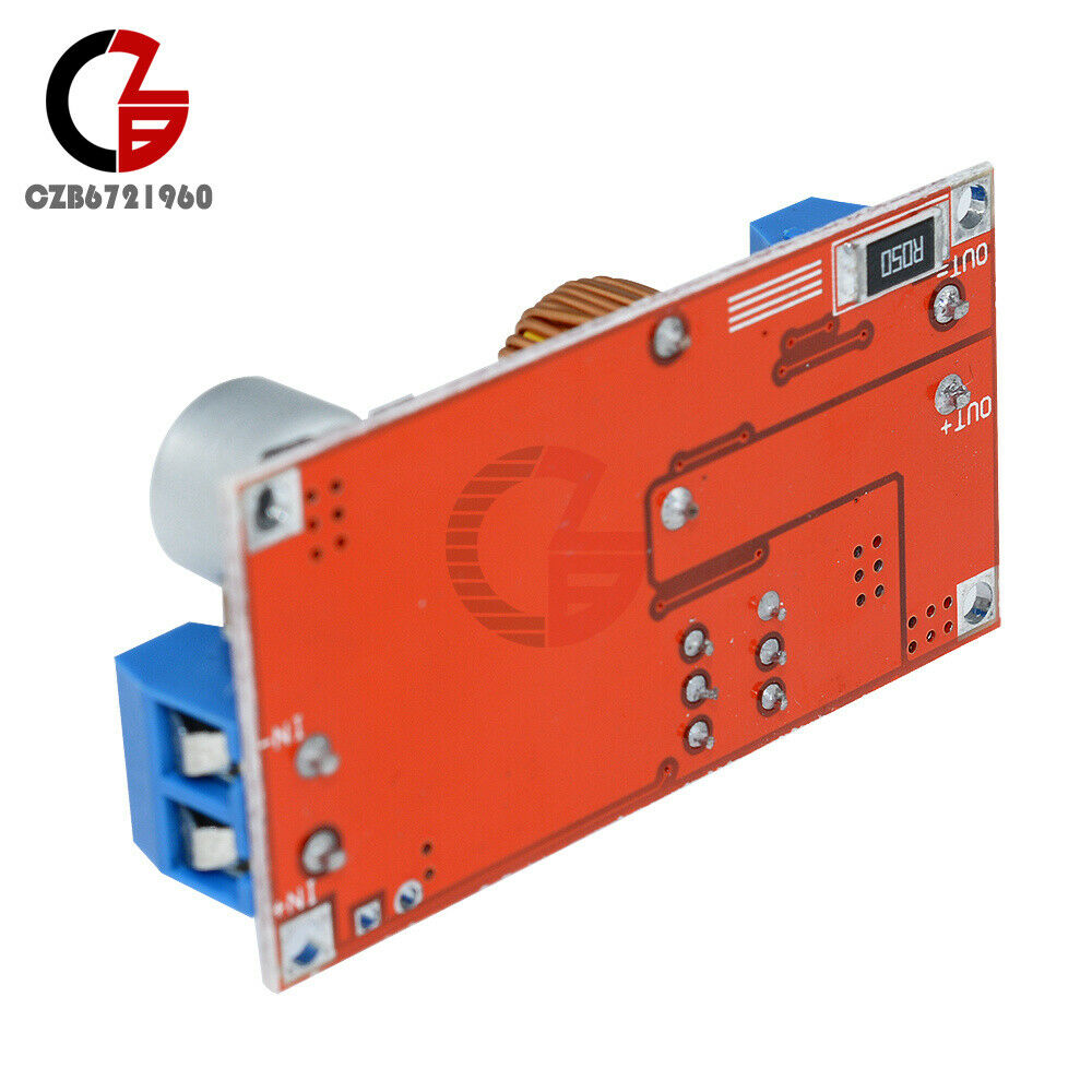 5PCS 5A 5-32V to 0.8-30V Step down XL4015 CC CV Power Supply Charger Buck Module