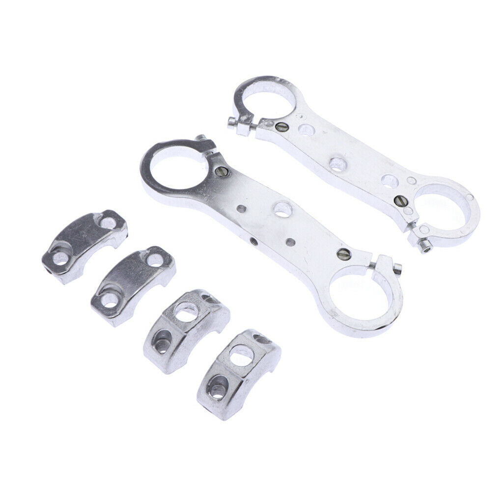 Aluminum  Upper Triple Tree Clamp For 49cc Dirt Bike- Motorcycle Accessories
