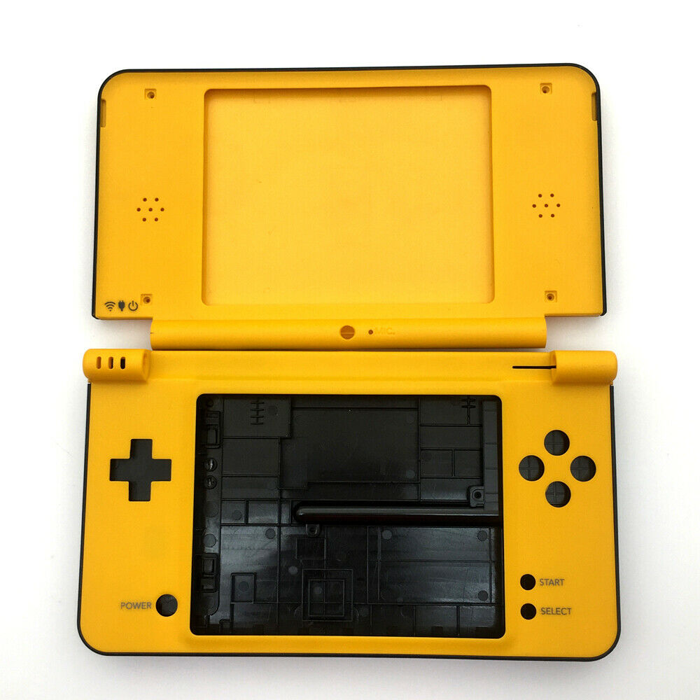 Yellow Housing Shell Case cover Replacement Repair Parts For Nintendo NDSi XL