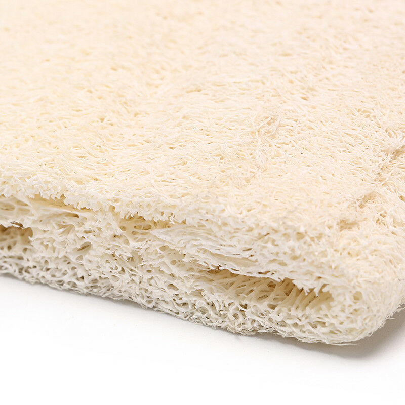 1xNatural loofah sponge bath rub exfoliate bath towel clean body exfoliati.l8