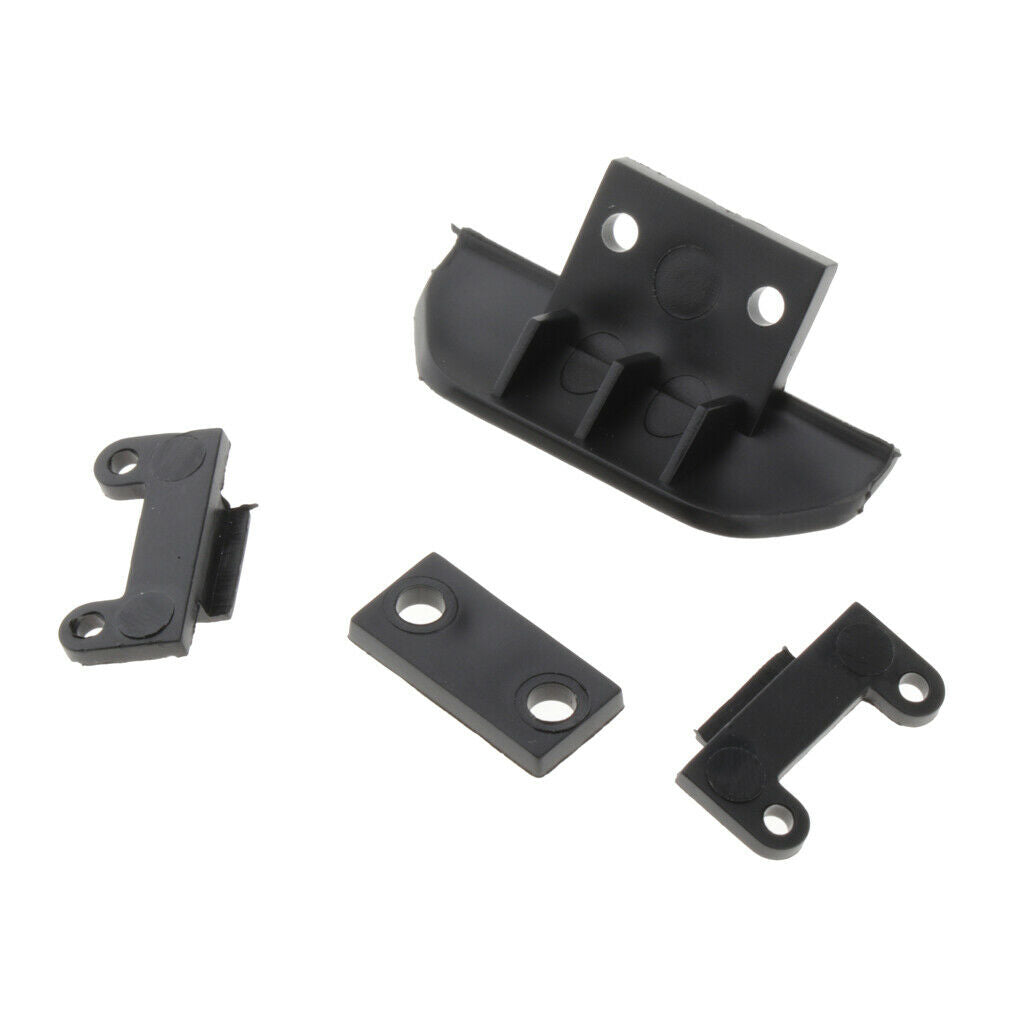 2 Pieces Black Plastic Anti-Collision Bumper for WLtoys 144001 RC Car Spare Part