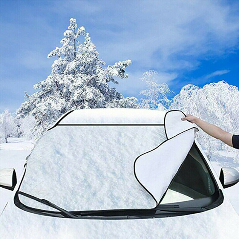 Magnetic Car Windshield Snow Cover Winter Ice Frost Guard Sunshade ProtectoDDAU