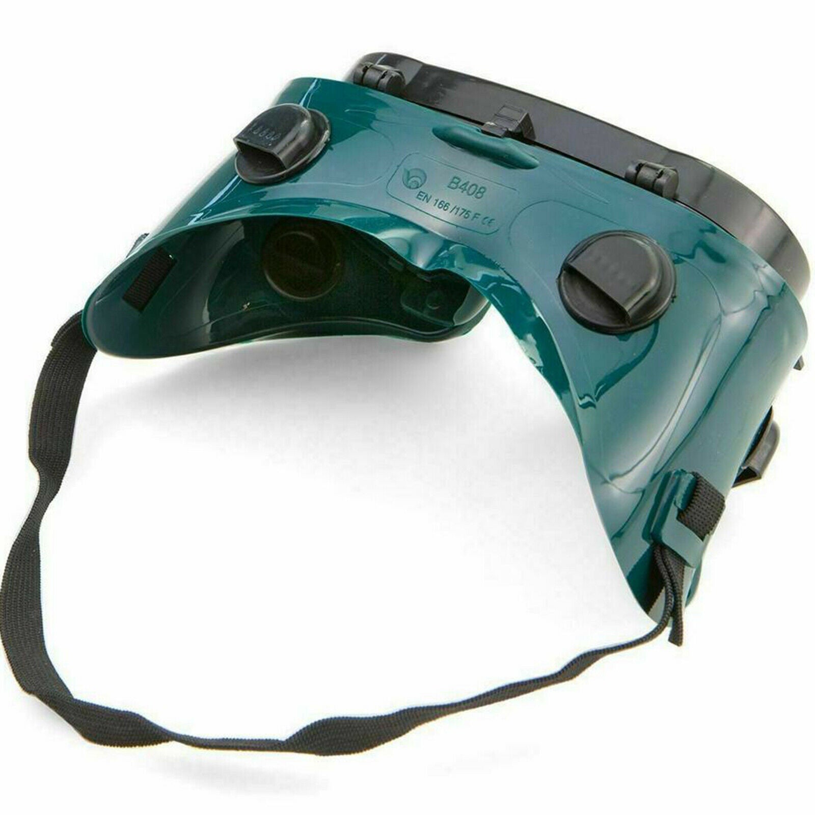 Welding Cutting Welders Safety Goggles Glasses Flip Up 50mm Dark Green Lenses