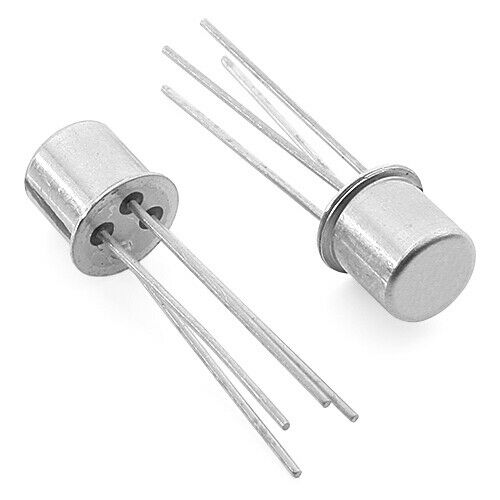 [2pcs] 2N4416A N-JFET 35V 15mA TO18-4
