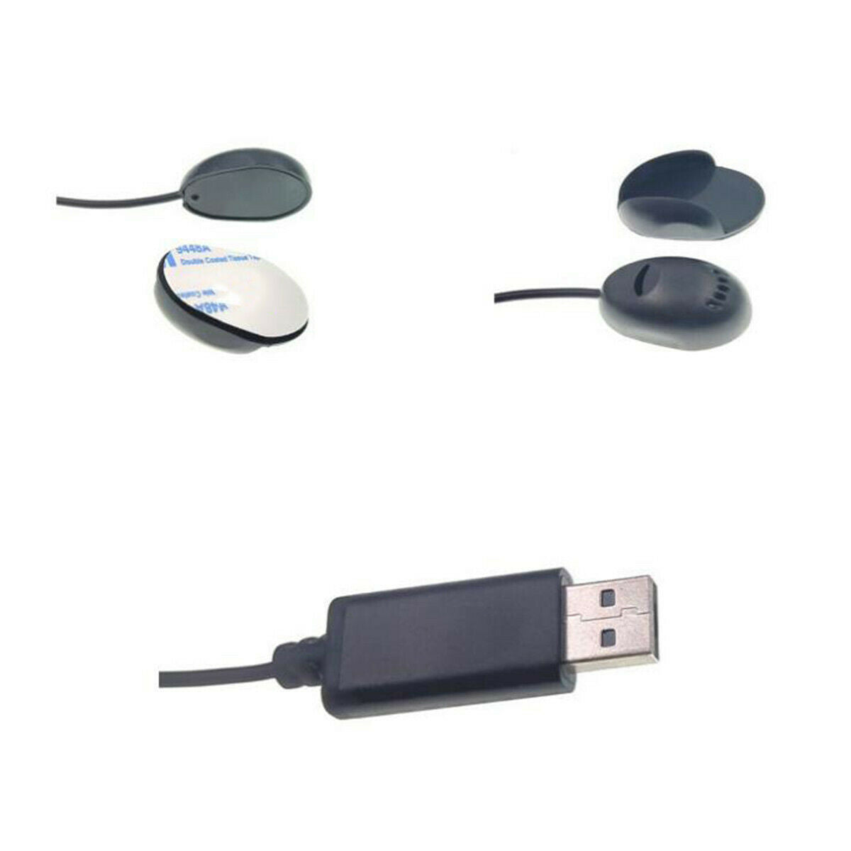 1 Set USB MIC Car Microphone Truck Taxi Radio Loud Stereo ATM POS Machine