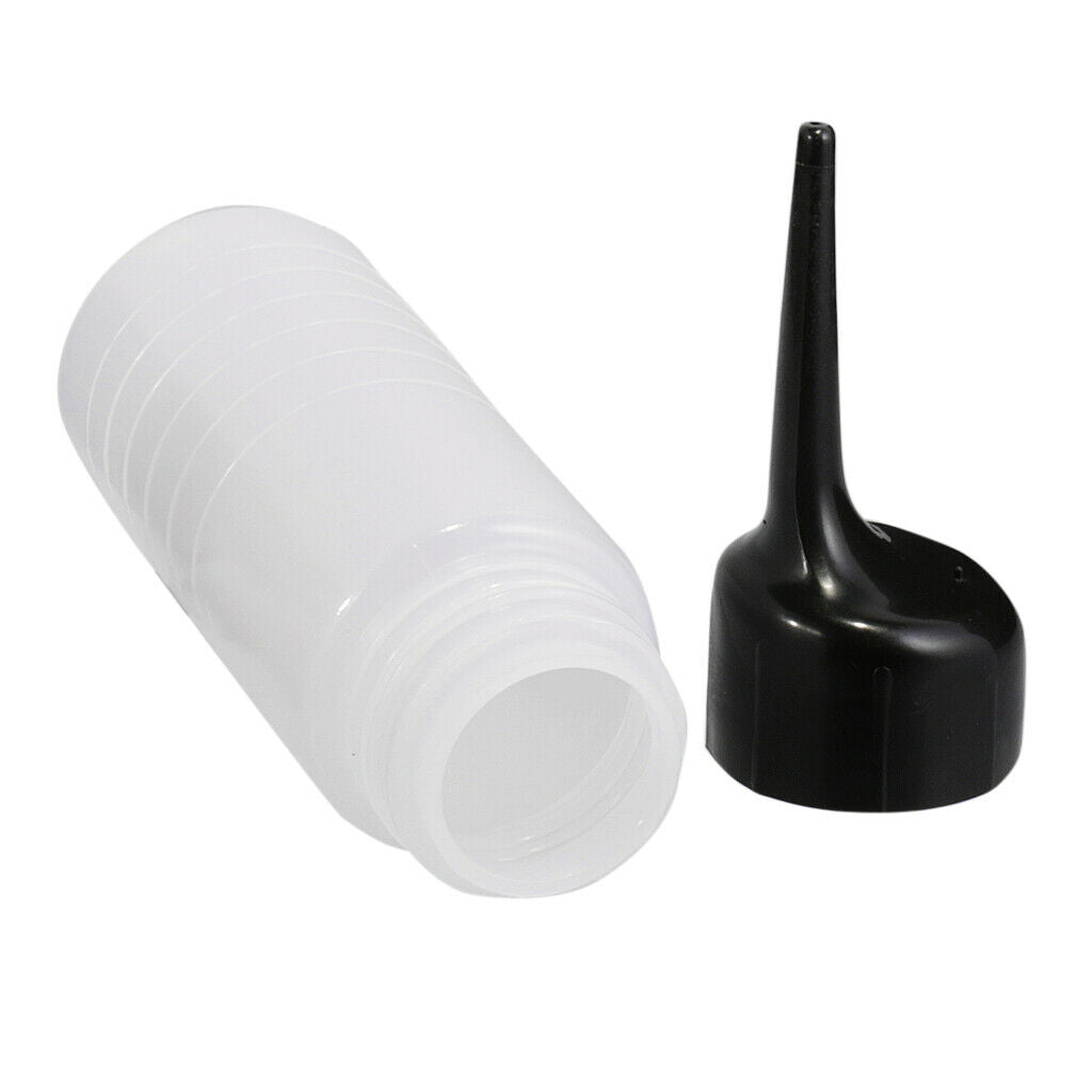 Empty Graduated Hair Dye Applicator Hairdressing Highlight Lotion Bottle