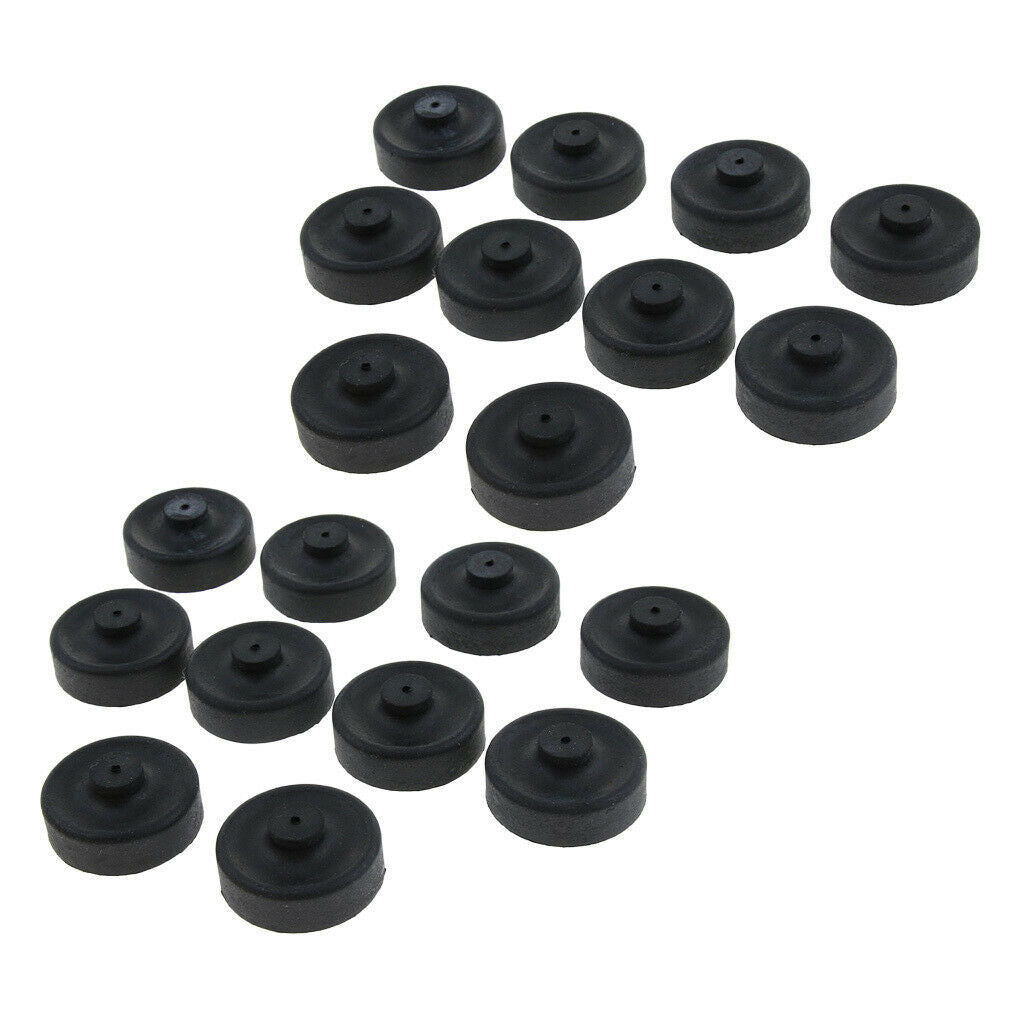 20 Pieces Aquarium Oxygen Pump Replacement Fish Tank Rubber Pump DIY Parts