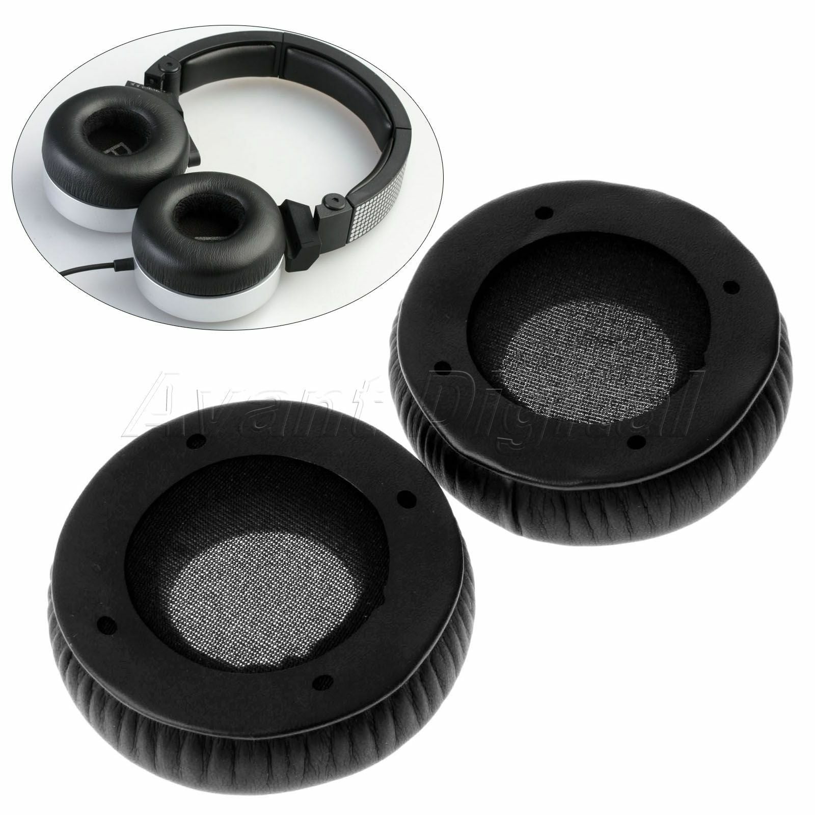 Black Ear Pad Headset Earphone Cushion Earpad For AKG K67 DJ Headset Headphones