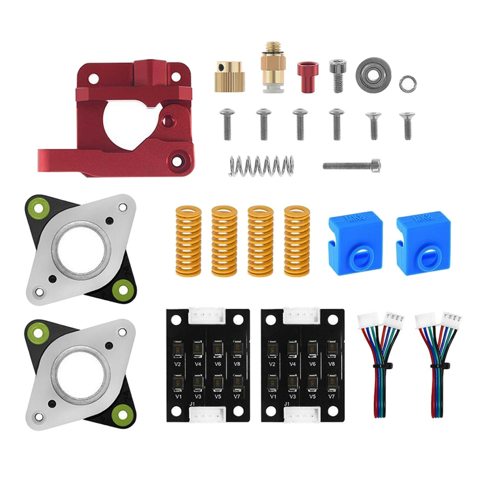 MK8 Extruder Upgrade Kit Spring Stepper Dampers for CR10 Ender3 CR-10 for the