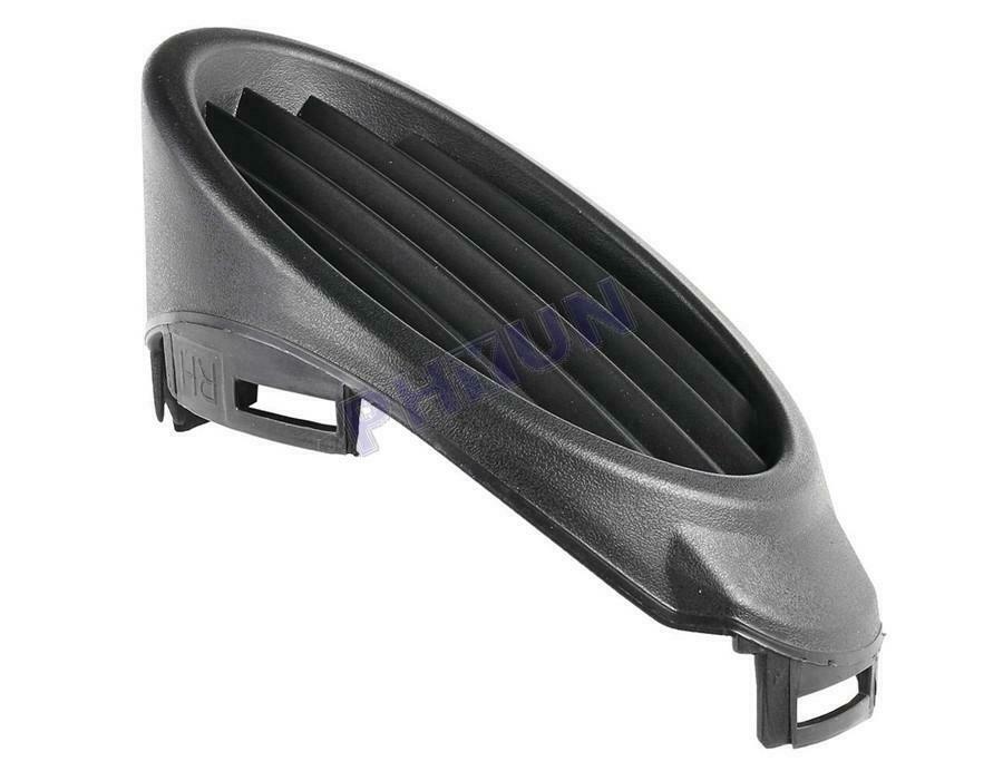 2x Front Fog Light Cover Vent Grille For Ford Focus 2012 2013 2014 Black ABS