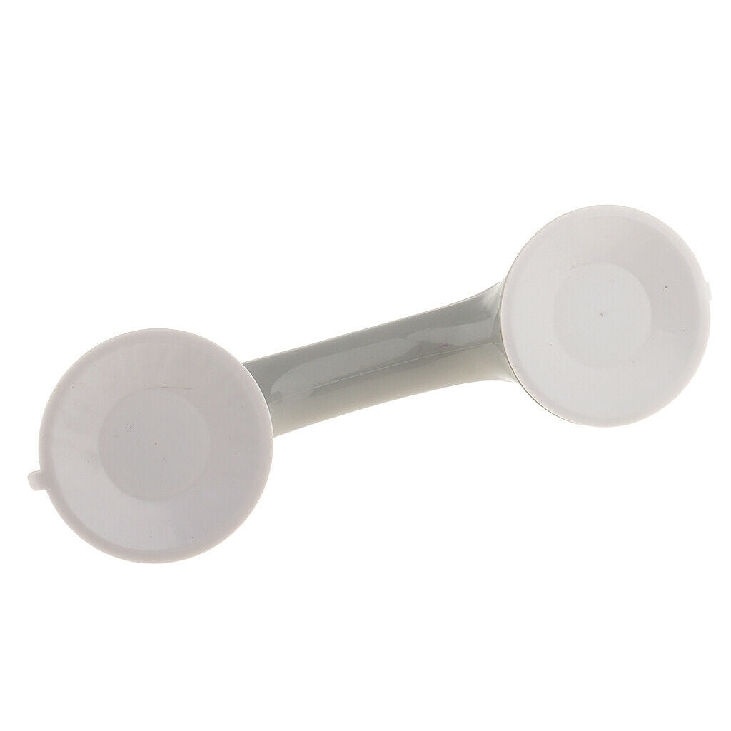 Grab Handle with Suction Cups. Shower Handle. Bath Handle - Gray
