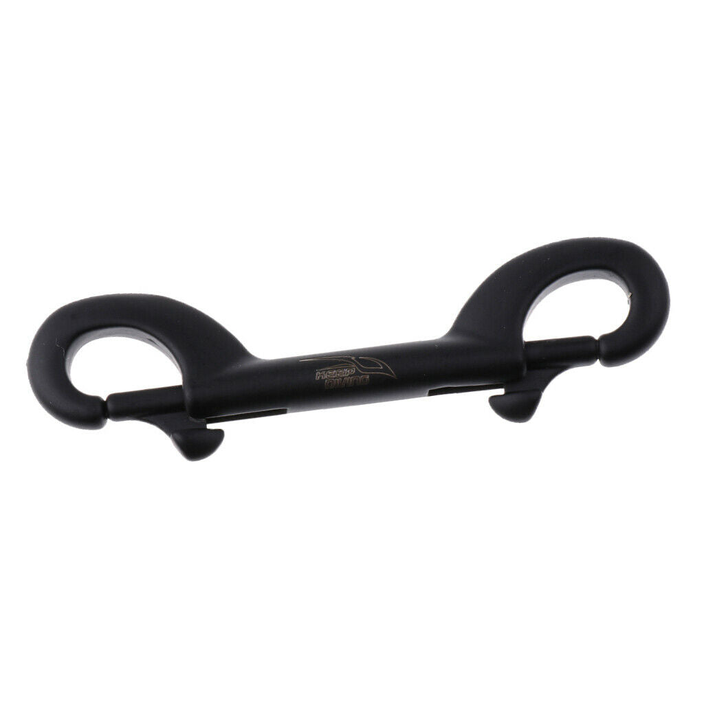 Scuba Diving Stainless Steel Double Ended Bolt Snap Buckle Metal Clip 90mm