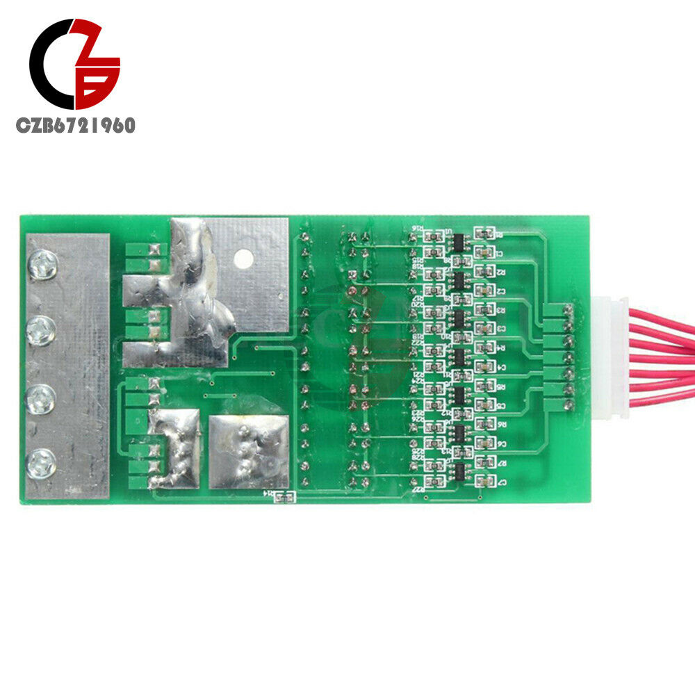24V 20A 7s Cells 2 Li-ion Lithium 18650 Battery BMS Protection Board w/ Balance