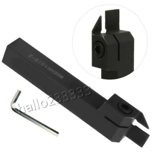 MGEHR1616-2 External Grooving Lathe Cutter Boring Bar For MGMN200-G inserts