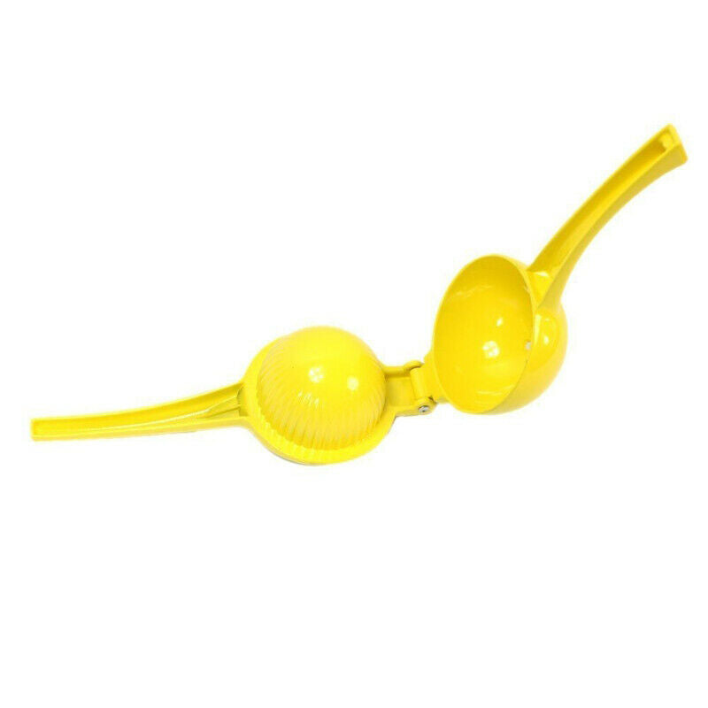 Metal n and orange fruit press Juicer yellow L8X5X5