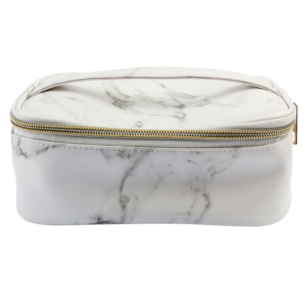 Travel PU Makeup Cosmetic Storage Bag Multi-Function Toiletry Case Organizer