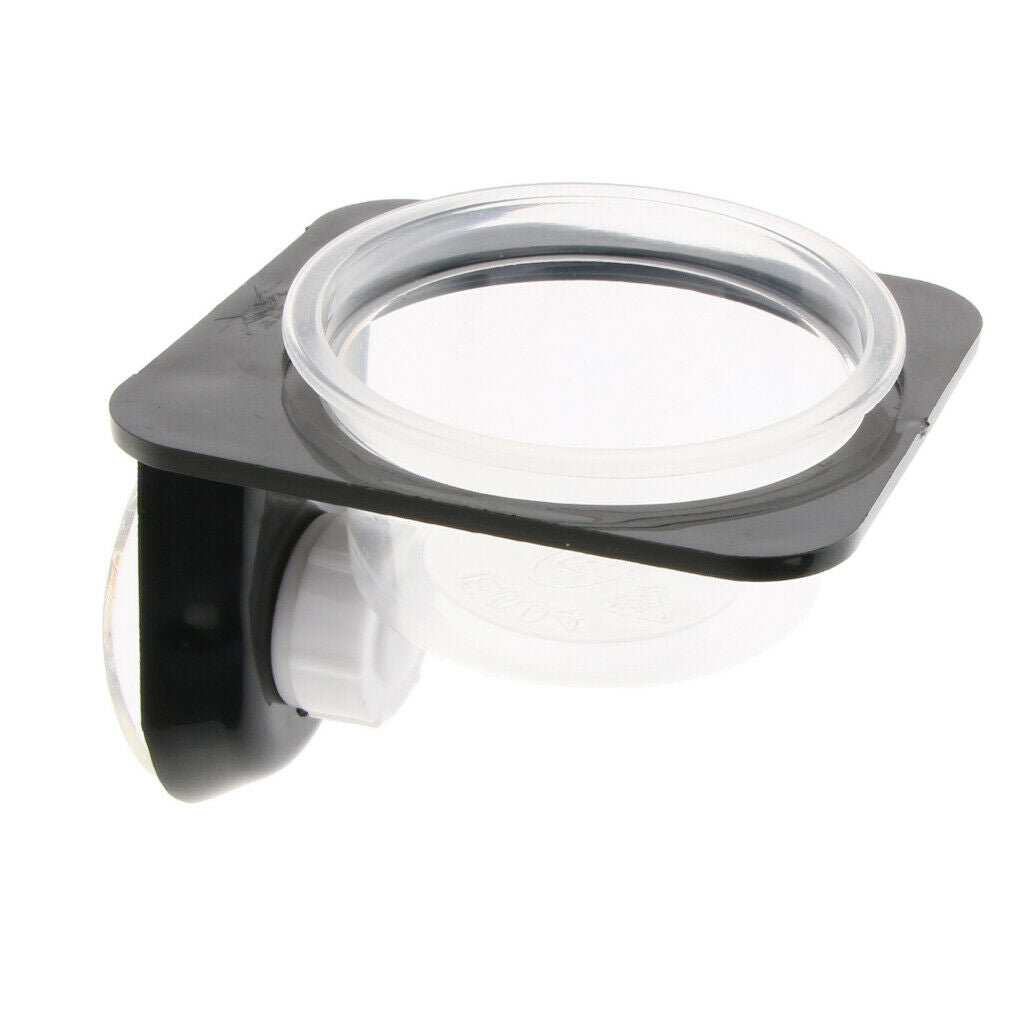 2Pcs/Set Reptile Food Bowl,Water Feeder Bowl, Reptile Worm Dish Feeding Dish for