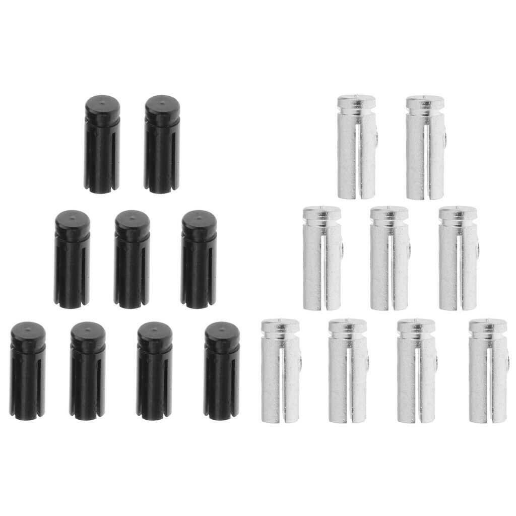 Set of 18 Pieces Anodized Aluminum Dart  Savers Protectors - 2 Colors