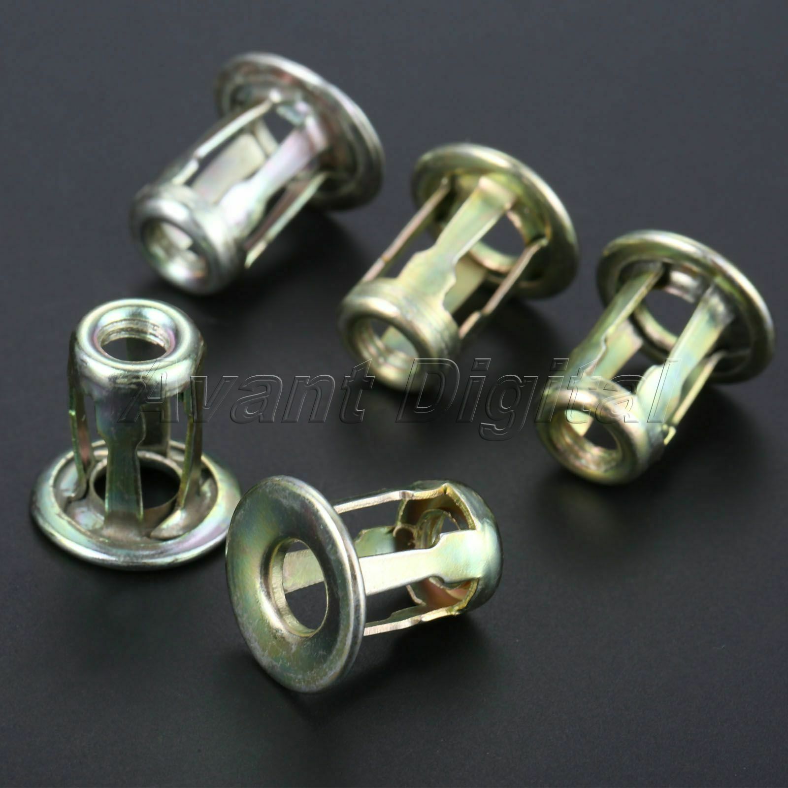 10x Car Back License Plate Install Fasteners Clips Fit for  Santana Universal