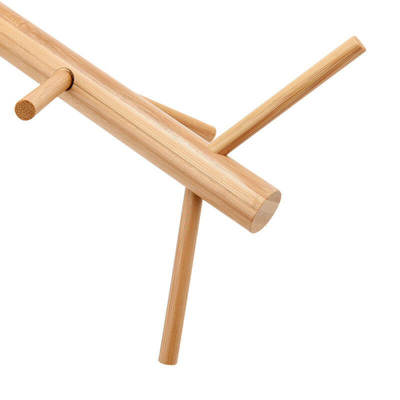 Mug Holder Tree Mug Glass Storage Rack Bamboo Cup Holder Drain Cup Holder JeweT1