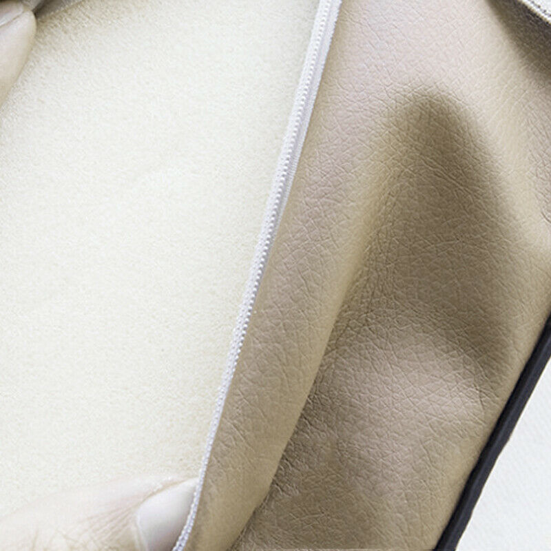 Dust-proof Leather Car Armrest Pad Cover Center Console Cushion Mat W/ Pockets