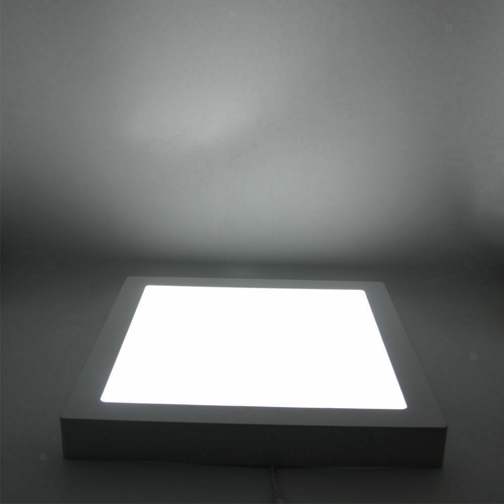 12W Modern LED Recessed Ceiling Fixture Panel Light Bulb Lamp Pure White
