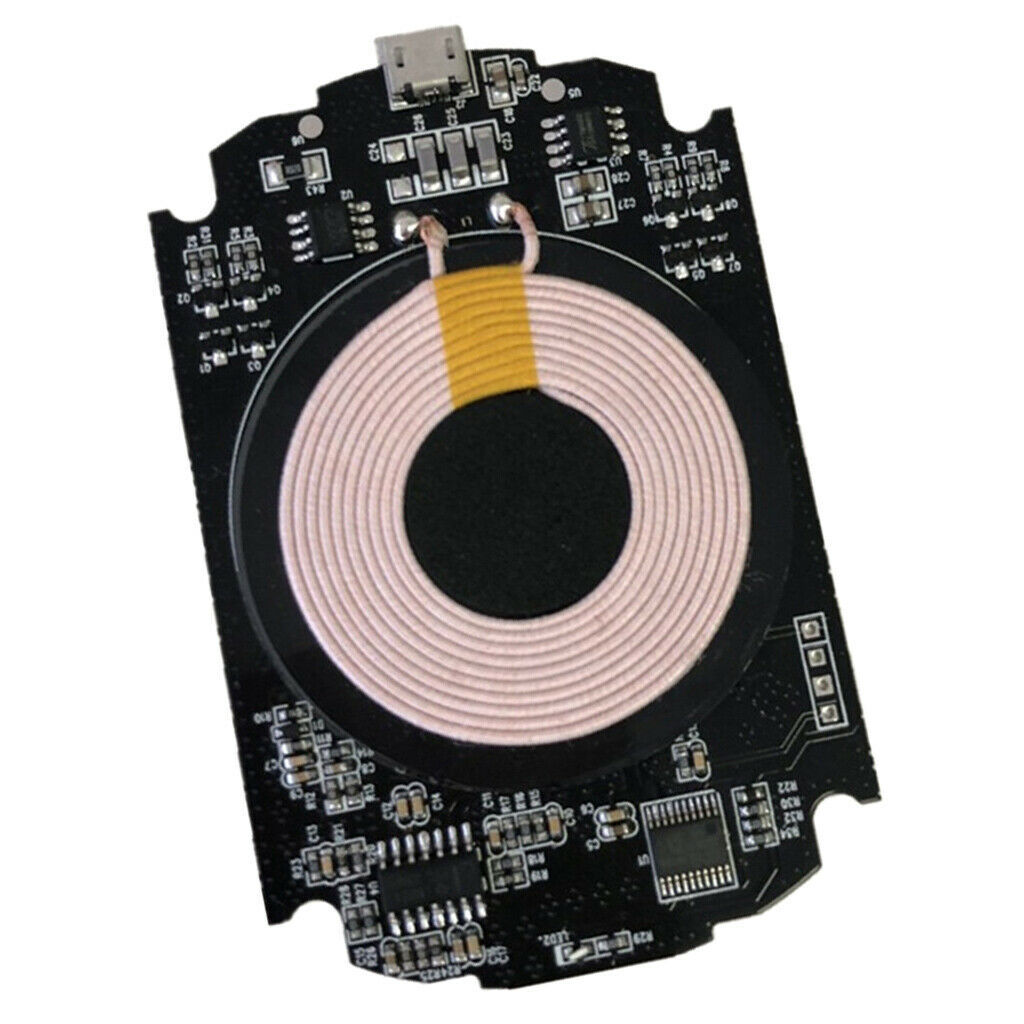 DIY Qi Wireless Charging Coil Receiver Module PCB Circuit Board,5W