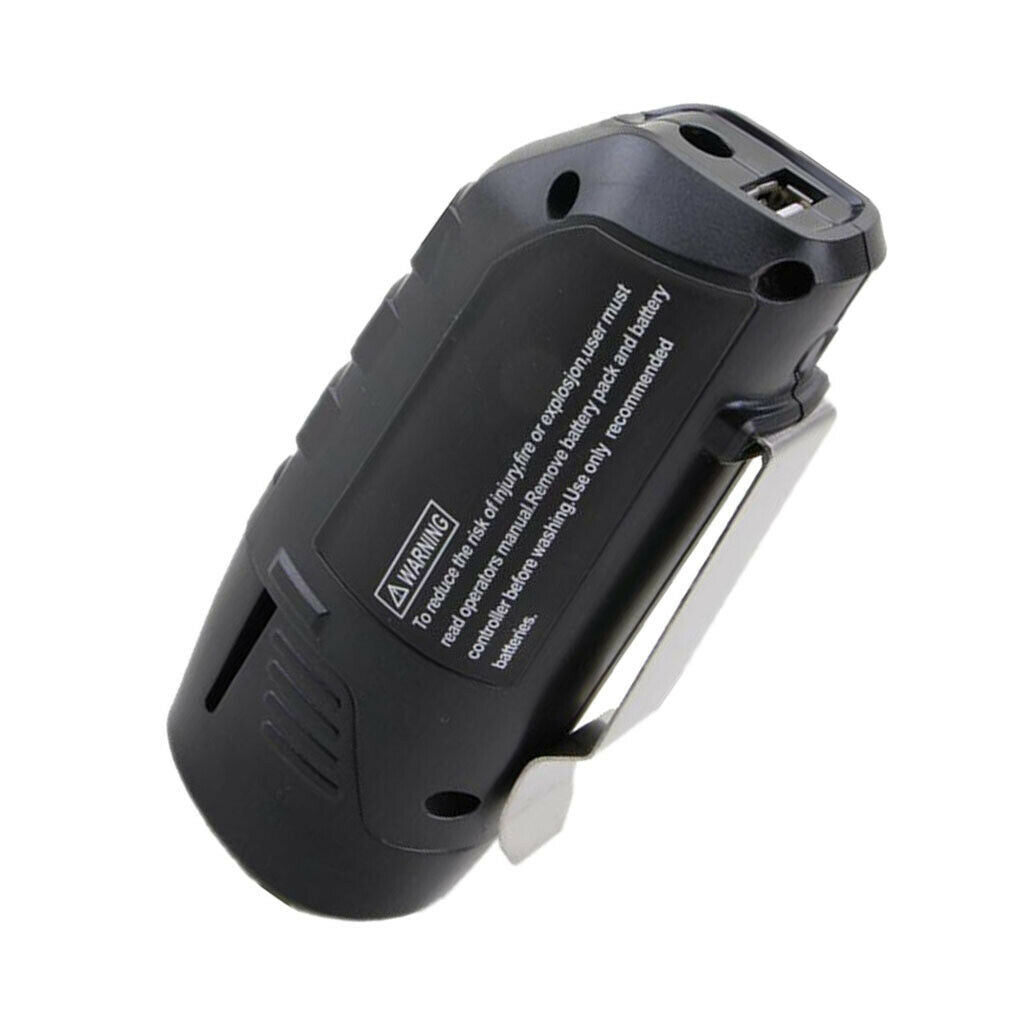Charger Adapter USB Port for BOSCH BHB120 12V 10.8V Li-ion Battery Charger