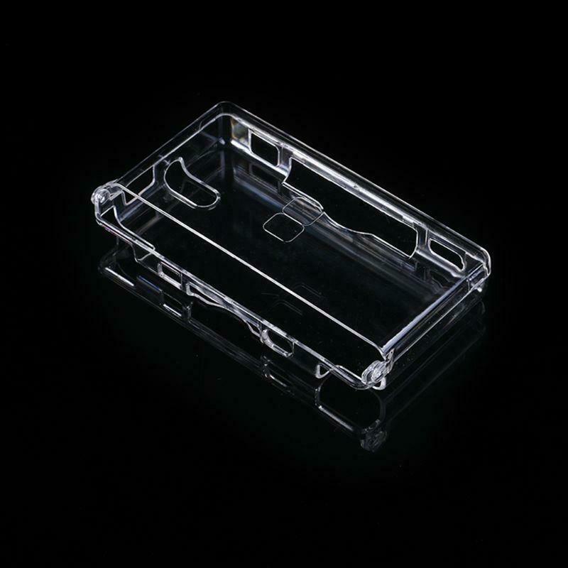 Crystal Case Clear Hard Skin Cover Housing Shell Protective for DSL NDS Lite