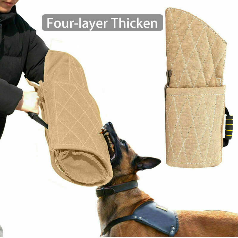 Dog Bite Protection Arm Sleeve For Police Dog Pet Training Walking Protection