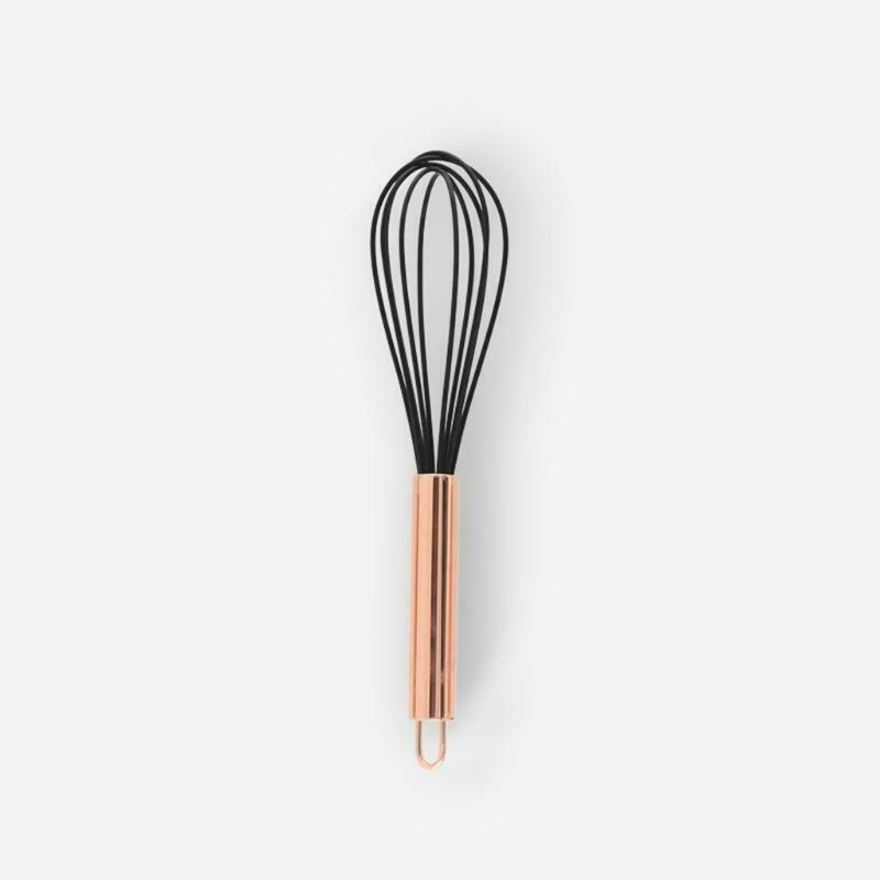 4x Kitchen Silicone Whisk Wire Egg Beater for Blending Whisking Beating Stirring
