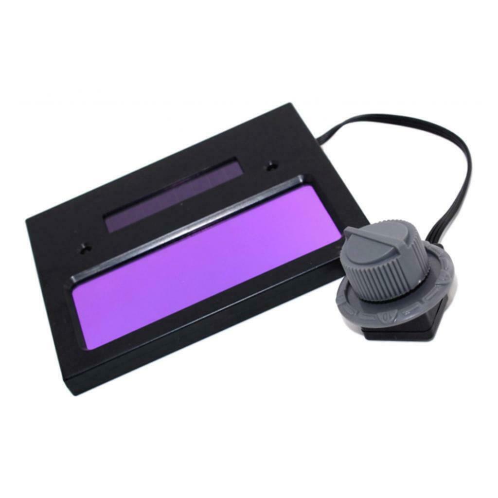 1x Batteries Adjustable Automation Solar Auto Darkening Welding Helmet Lens