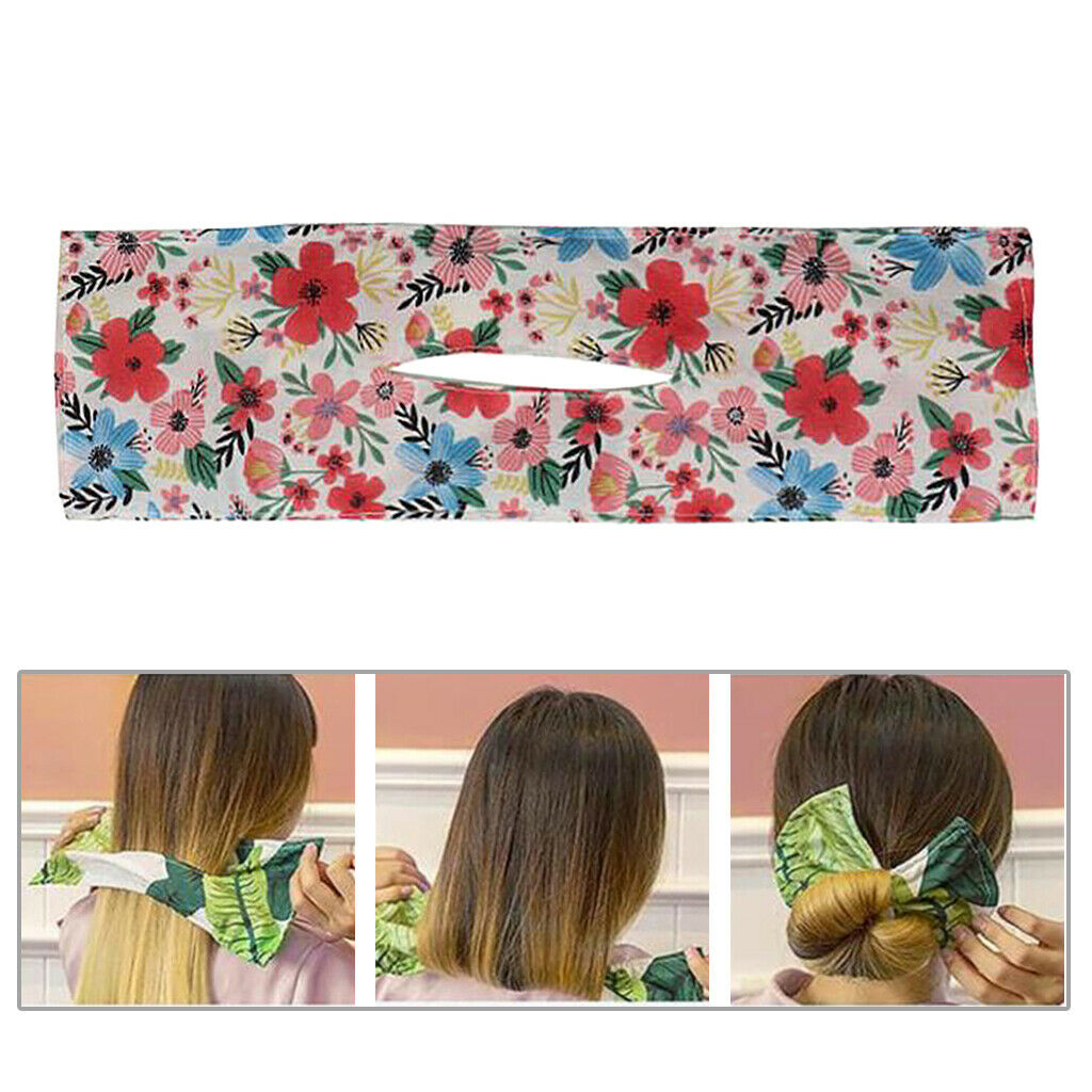 Women Deft Bun Hair Bands Headband Braider Maker Easy To Use Accessories Z