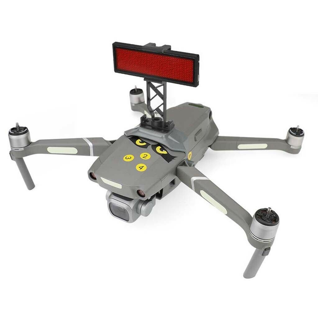 For DJI Mavic 2  Accs LED Screen Board DIY Advertising Display Set
