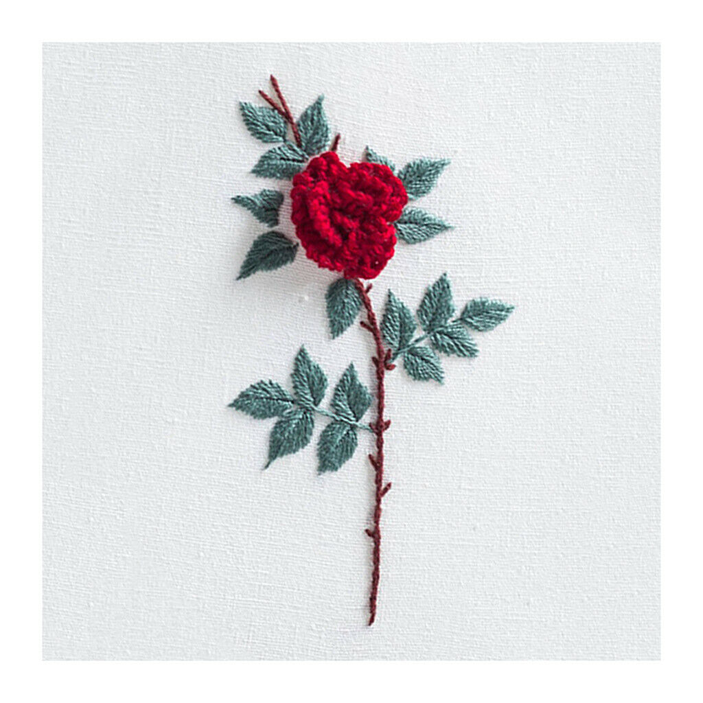 2pcs Embroidery Kits for Making DIY Beginners Sewing Thread Works
