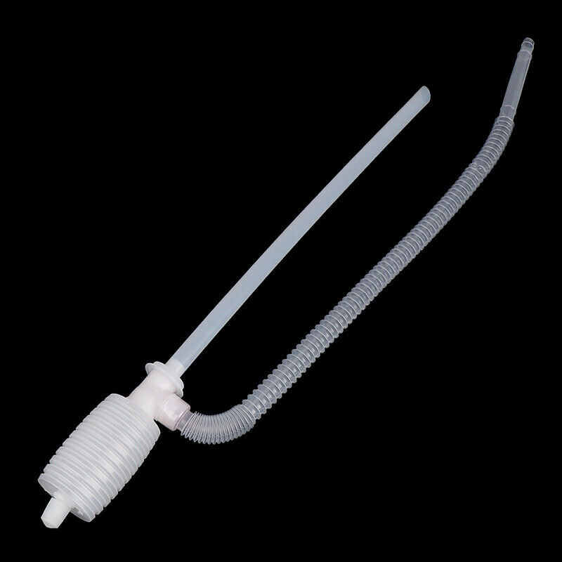 Manual Suction Water Liquid Pump Car Truck Fuel Oil Transfer Sucker Hand .l8