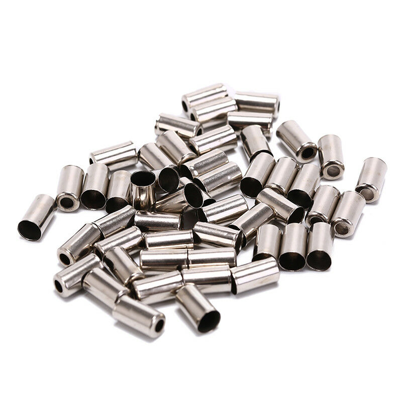 50x bike brake derailleur shifter cable end caps bicycle part bike cable cap FG