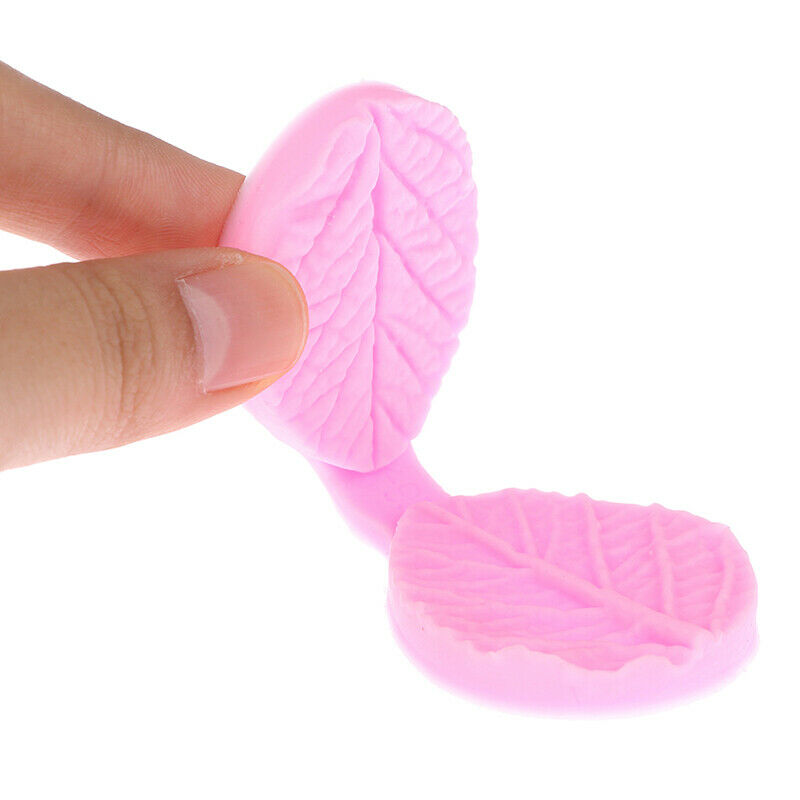 New DIY Double Leaf Silicone Cake Mold Sugar Art Mold Fondant Mold Cake D.l8