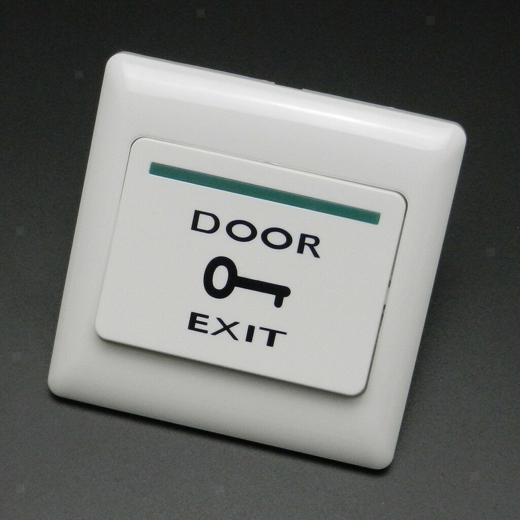 2Pcs Electric Lock Exit Push Release Button Switch For Door Access Control