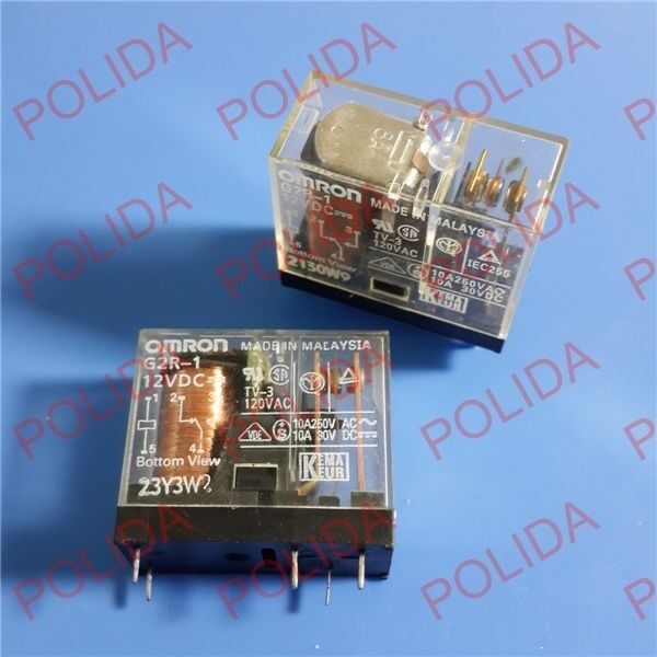5PCS RELAY OMRON DIP-5 G2R-1-12VDC G2R-1-DC12 G2R-1-12V G2R-1-DC12V