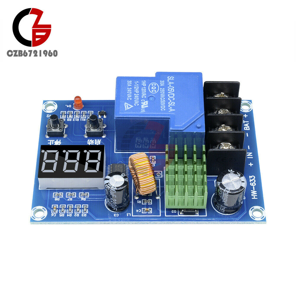 Lead-acid Battery Charger Controller 6-60V Protection Switch 12V 24V 48V XH-M604