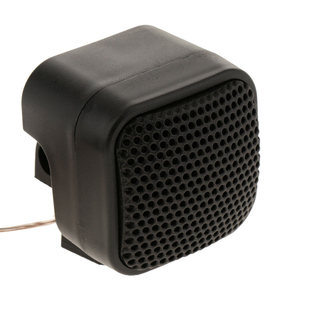 Lovoski 1 Pair Car Silk Square Tweeter Speakers Treble Audio Loudspeaker