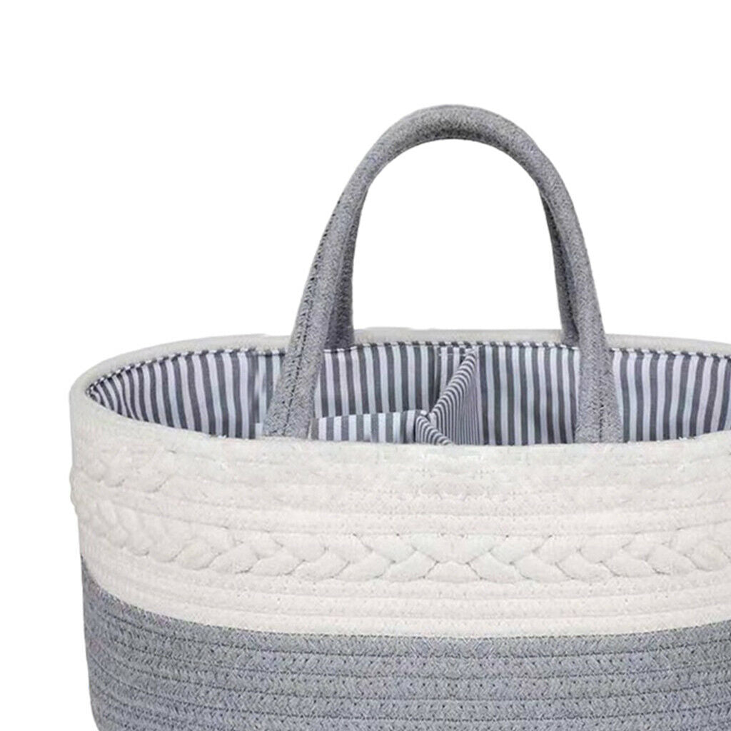 Baby Diaper Caddy Organizer Holder Carry Tote Bag Basket Carrier Organiser