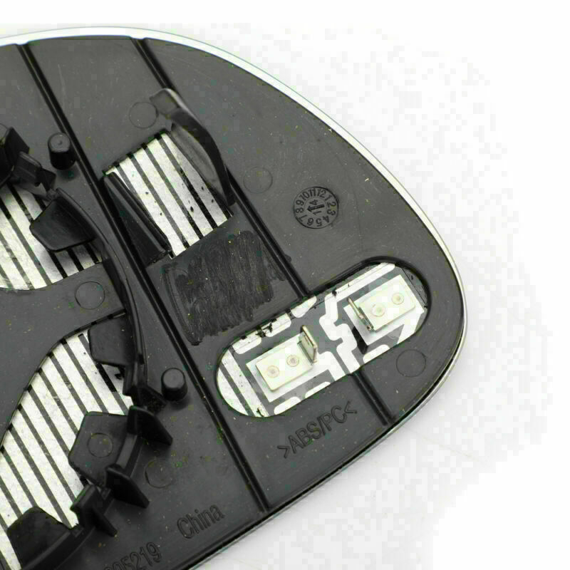 Door Mirror White Glass Heated Pair 8K0857535/6F Fit For Audi A4 B9 2013-2016 CN
