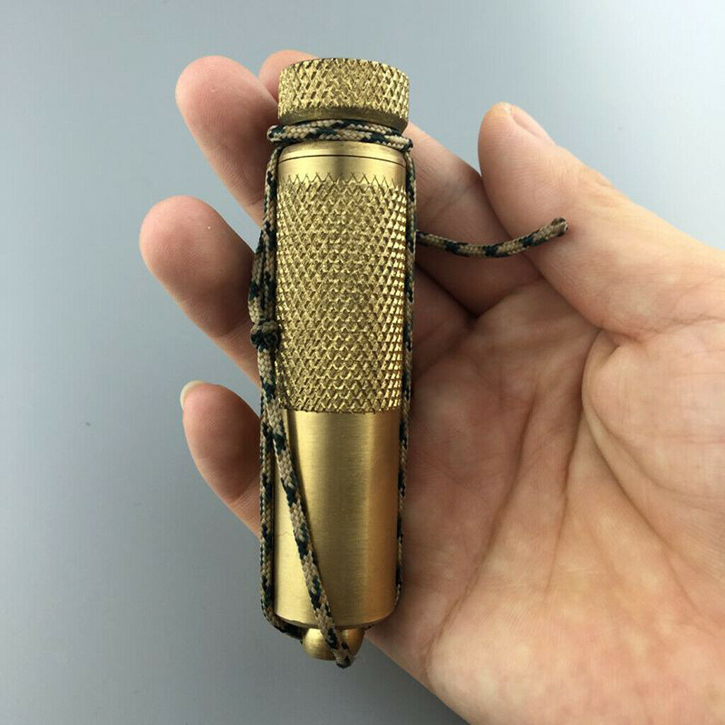 Large Waterproof Brass Sealed Box Case